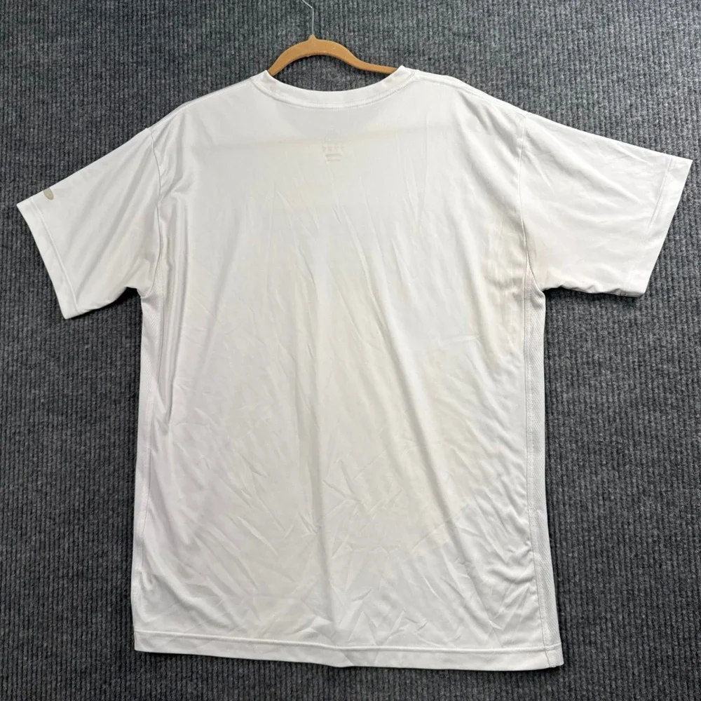 Adidas T-Shirt Mens XL White Athletic‎ Department Graphic Short Sleeve Tee